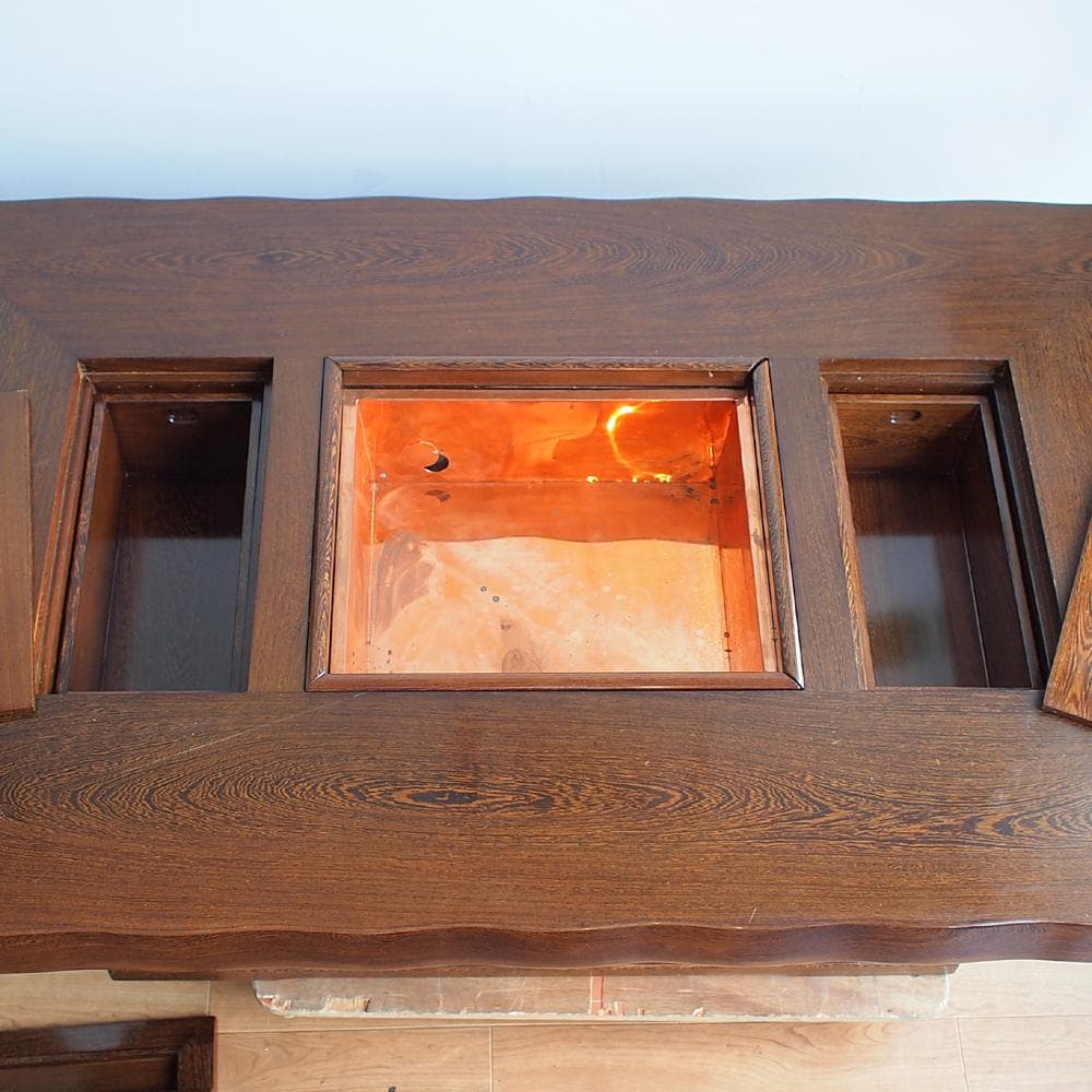 タガヤサン/鉄刀木 囲炉裏テーブル 幅150cm