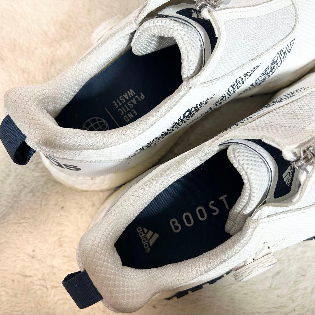 美品❗️アディダス ゴルフシューズ BOA コードカオス 22 ボア スパイクレス