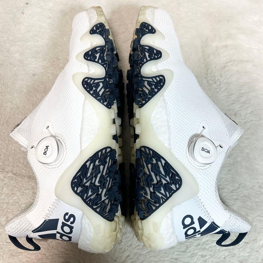 美品❗️アディダス ゴルフシューズ BOA コードカオス 22 ボア スパイクレス