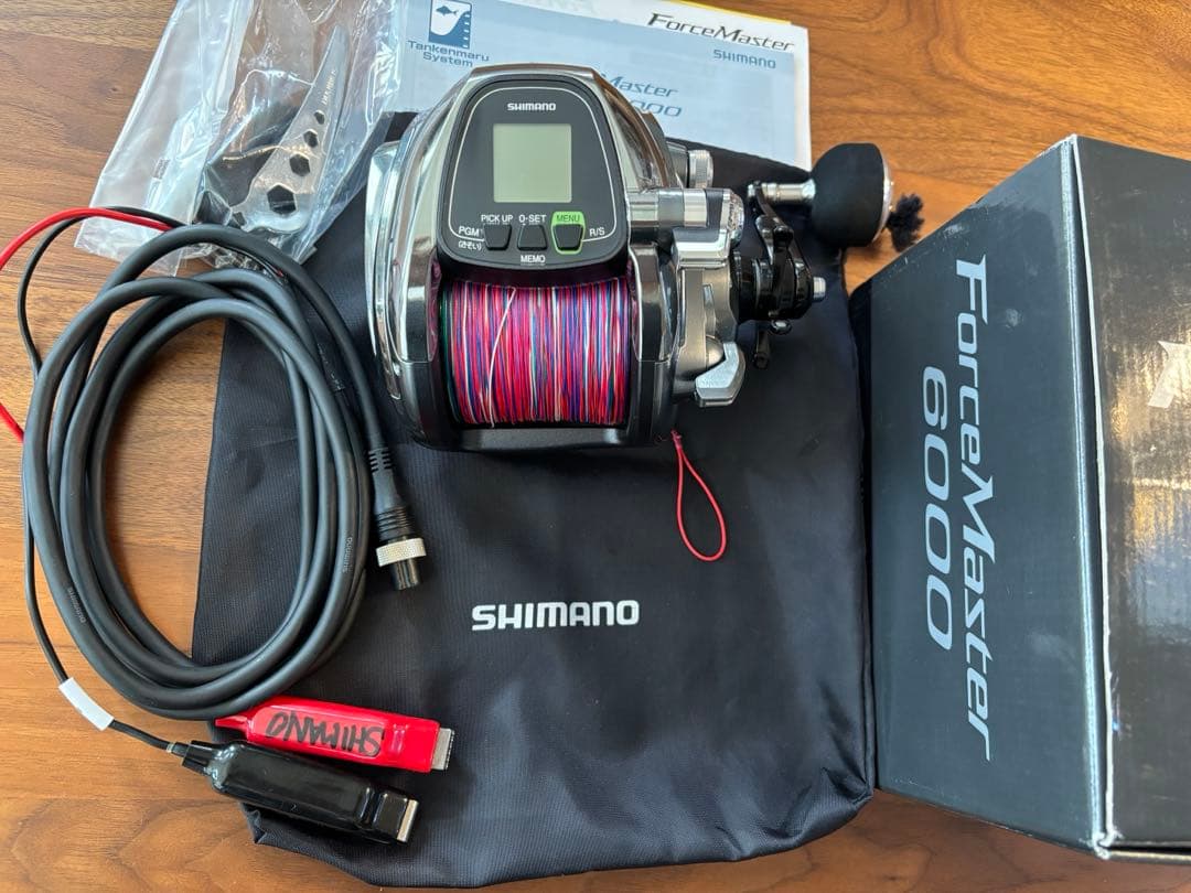 SHIMANO ForceMaster 6000 電動リール PE8号600m付