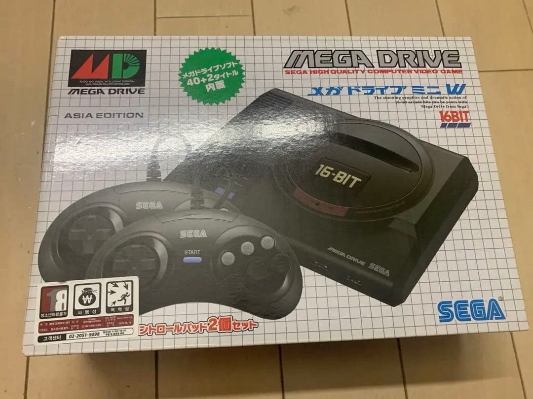 メガドライブミニwアジア