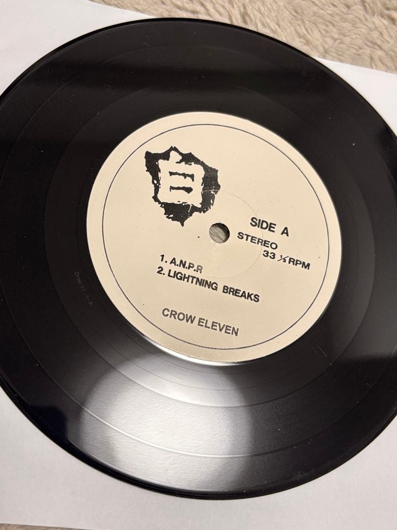 【白】　KURO 7' レコード2枚組CROWMANIAX版