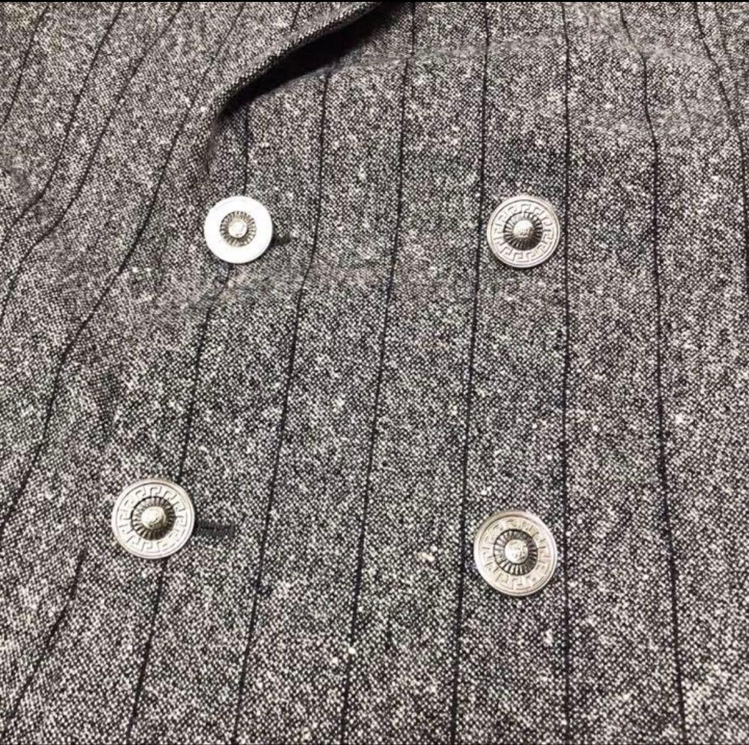 Gianni Versace セットアップ ツイード メデューサ ヴェルサーチ