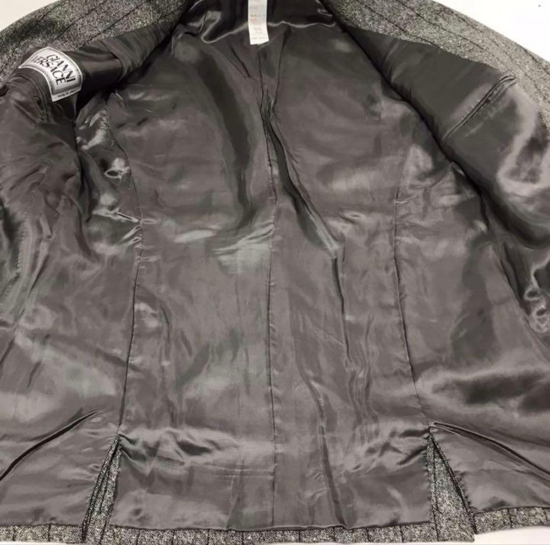 Gianni Versace セットアップ ツイード メデューサ ヴェルサーチ