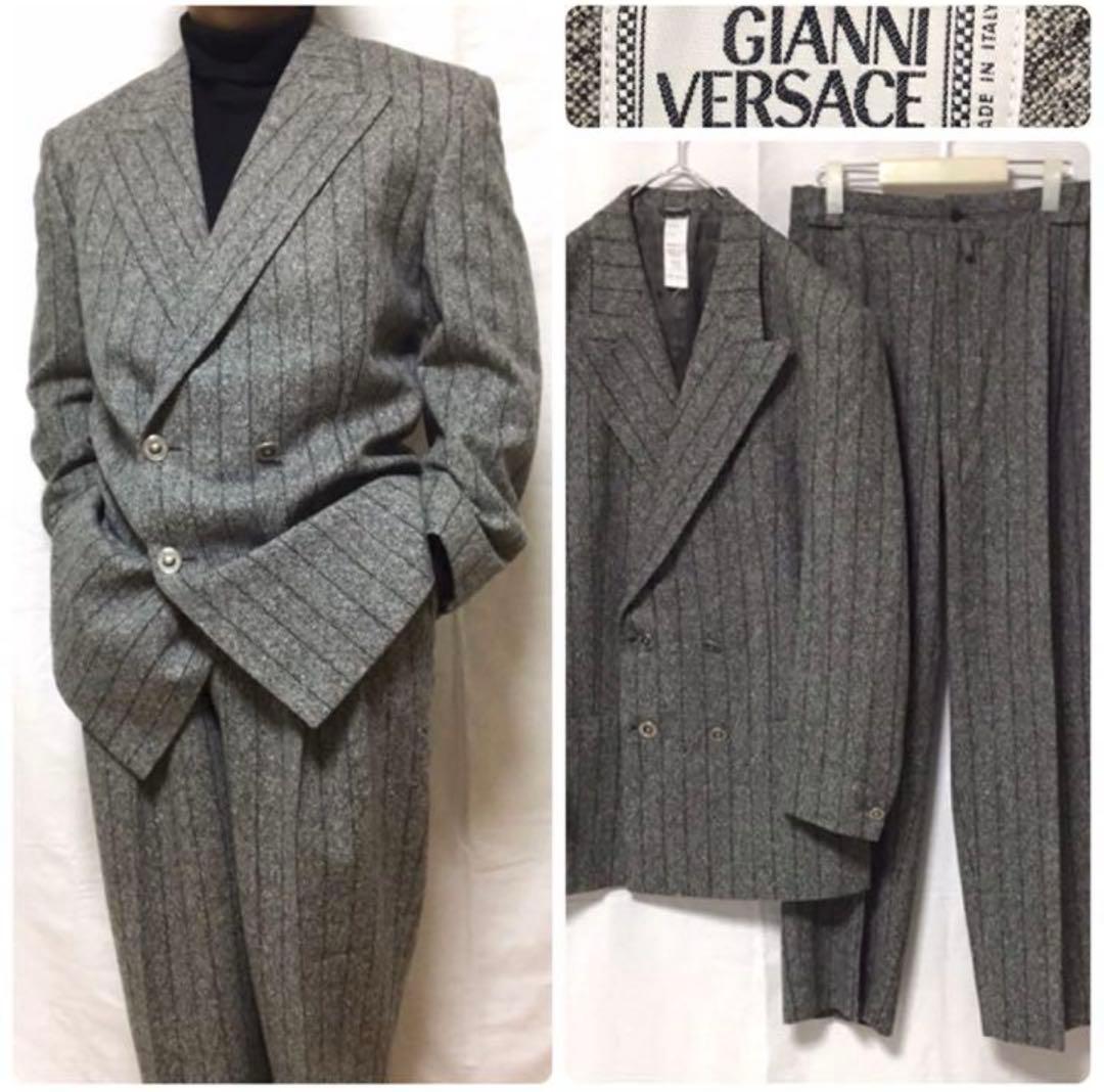 Gianni Versace セットアップ ツイード メデューサ ヴェルサーチ