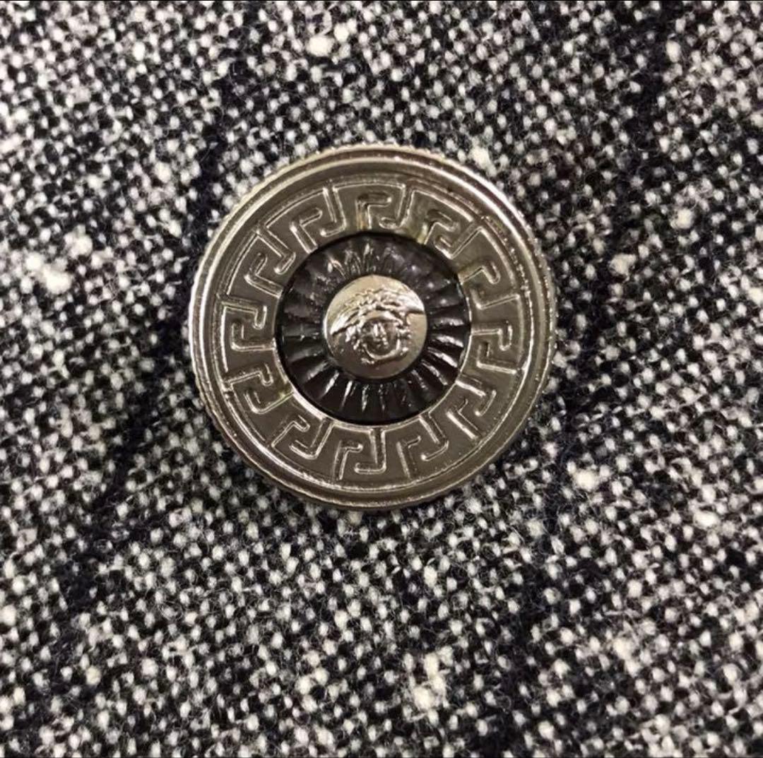 Gianni Versace セットアップ ツイード メデューサ ヴェルサーチ