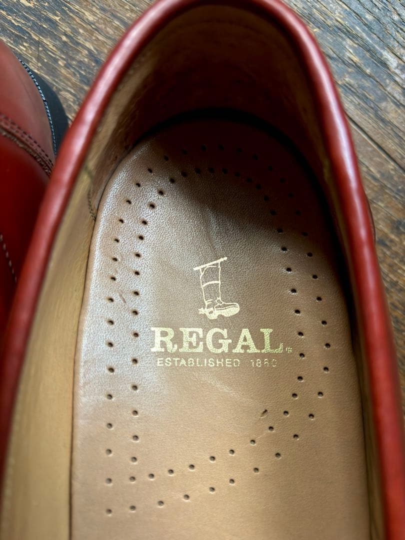 【REGAL】リーガル 2716 ローファー 25.5cm バーガンディ