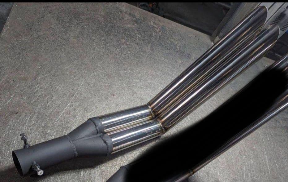 汎用　オリジナル竹槍マフラーカッター