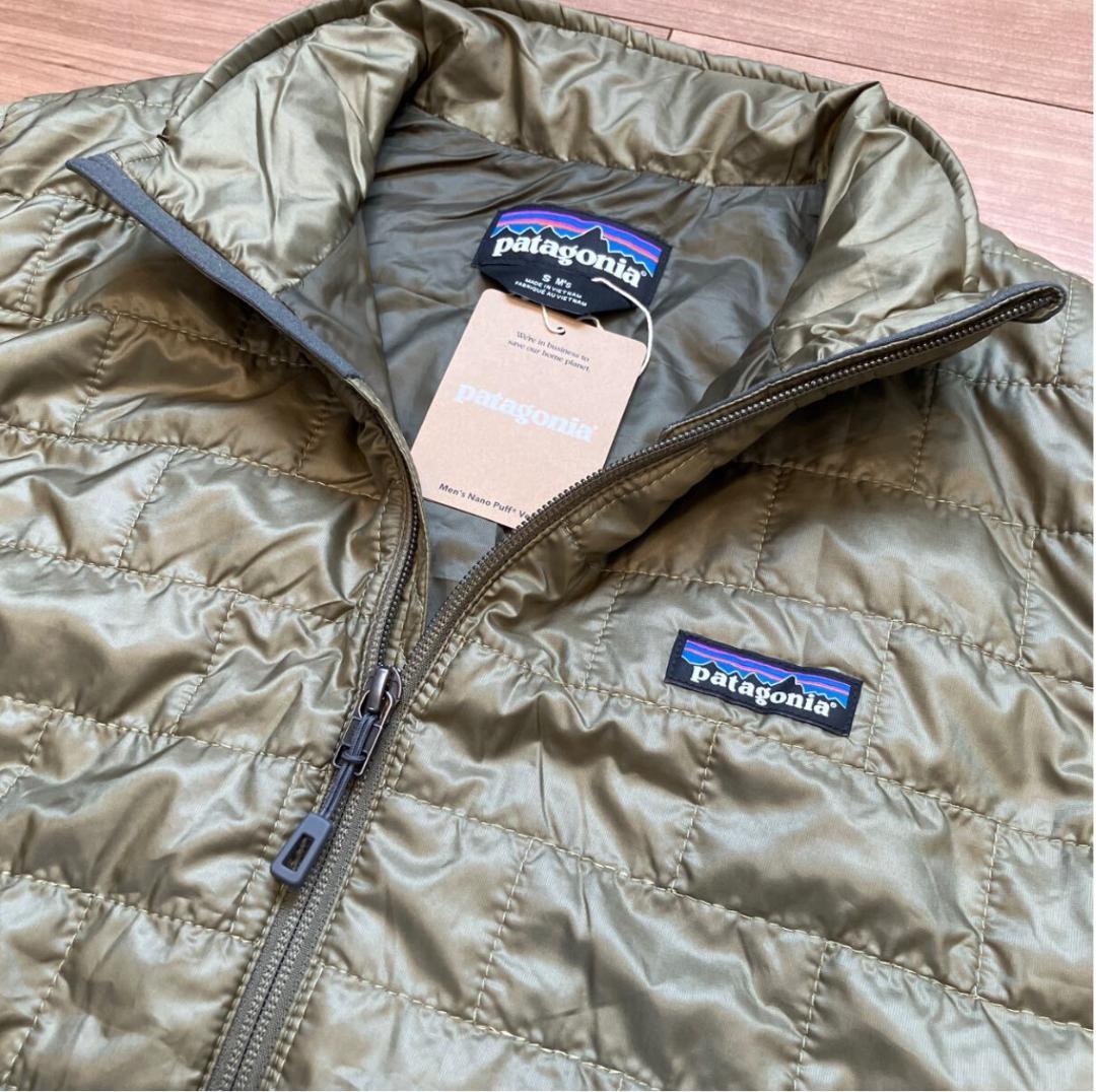 パタゴニア メンズナノパフベスト サイズS SKA　新品未使用タグ付き
