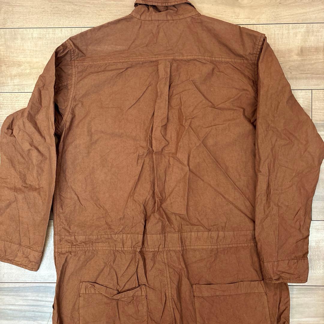 美品　Yarmo ヤーモ　ボイラースーツレンガブラウンMサイズイギリス製