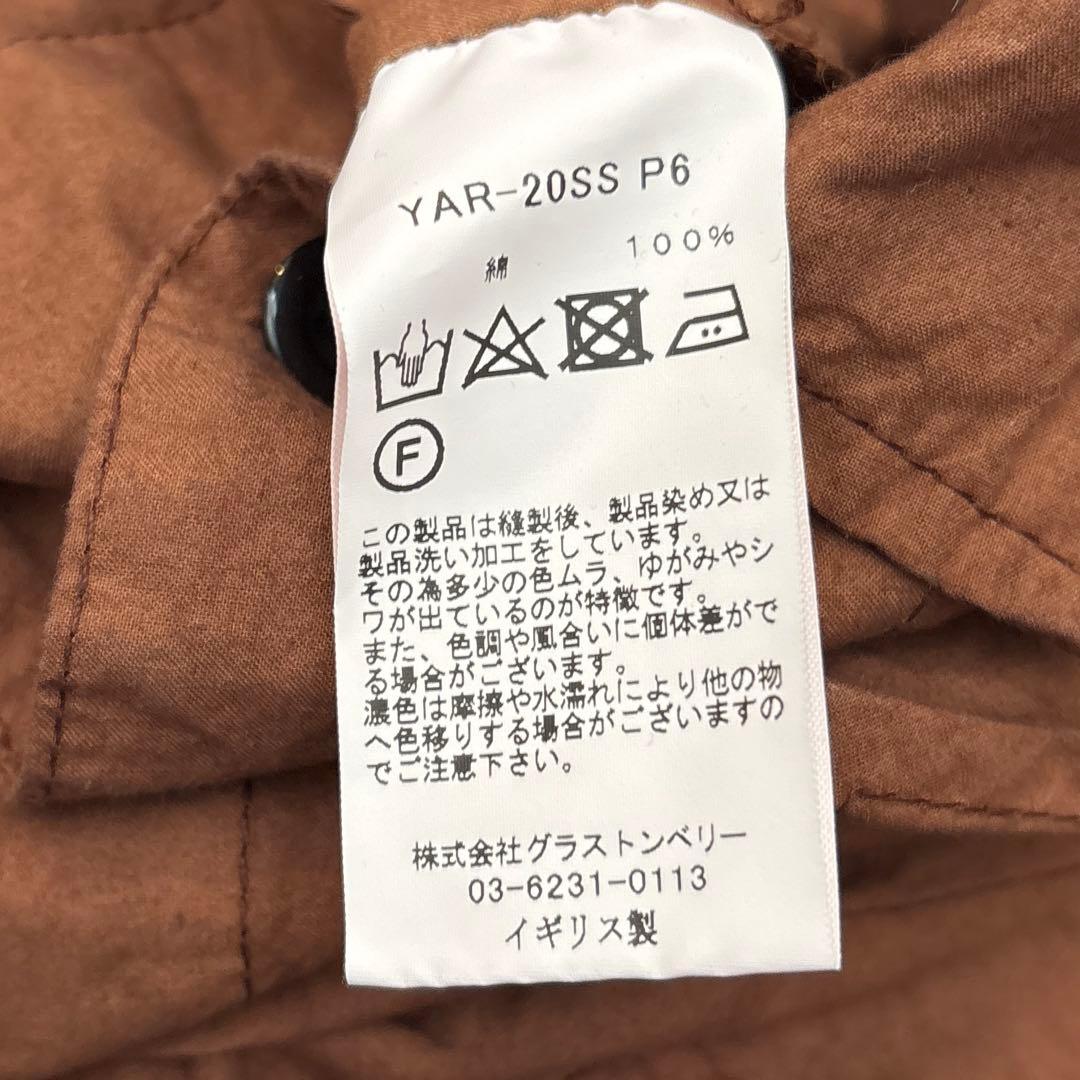 美品　Yarmo ヤーモ　ボイラースーツレンガブラウンMサイズイギリス製