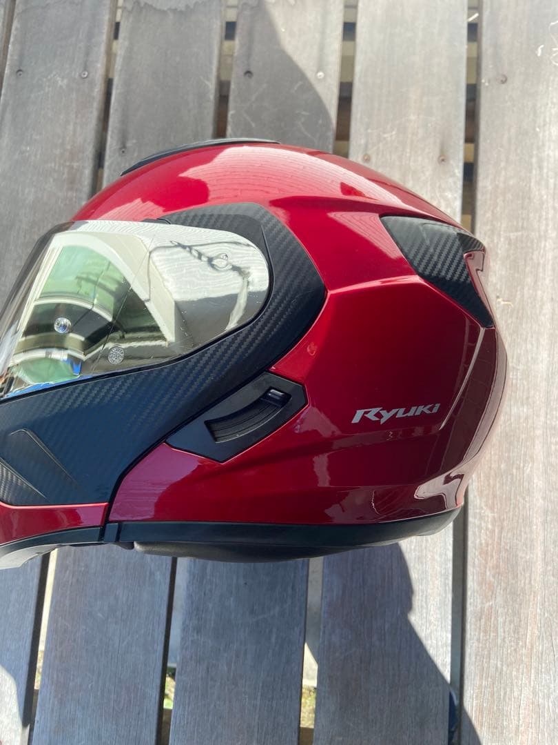 OGK Kabuto Ryuki シャイニーレッド　2022年製　 Ｌサイズ