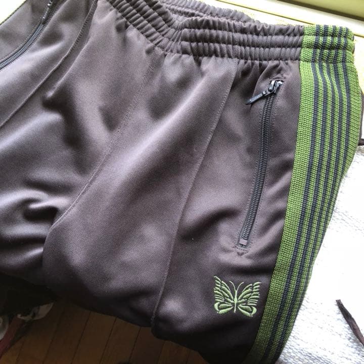 needles トラックパンツ  チャコール