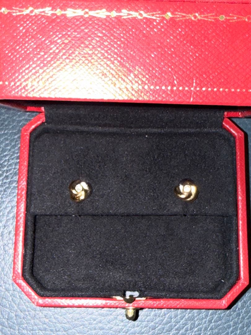 ⭐︎美品　カルティエ　ベビートリニティ　ダイヤピアス