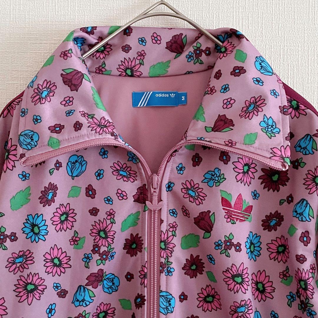 adidas アディダス　RODEO CROWNS　花柄　トラックジャケット