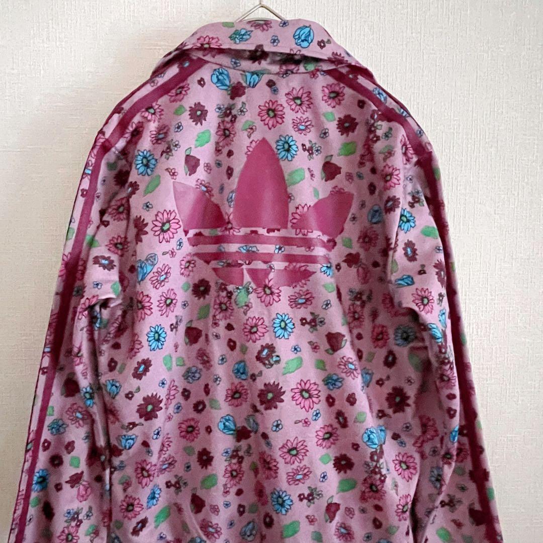 adidas アディダス　RODEO CROWNS　花柄　トラックジャケット