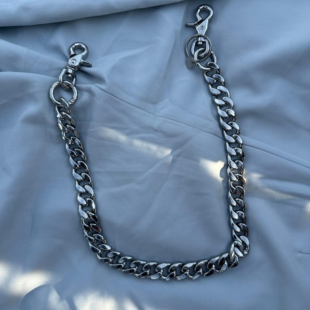 JieDaジエダシルバー ウォレットチェーン