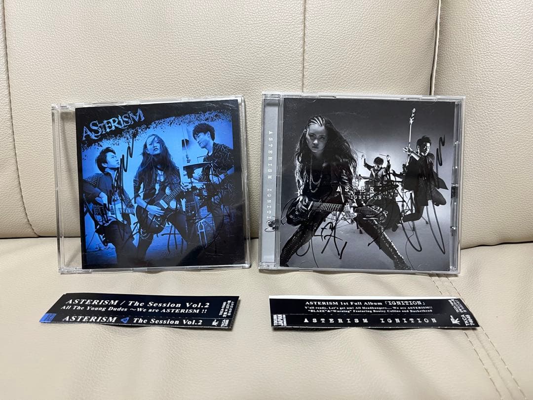 ASTERISM サイン入りCD Tシャツセット