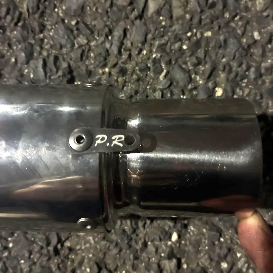 『月間セール中』Pretty Racing ステンレス マフラー