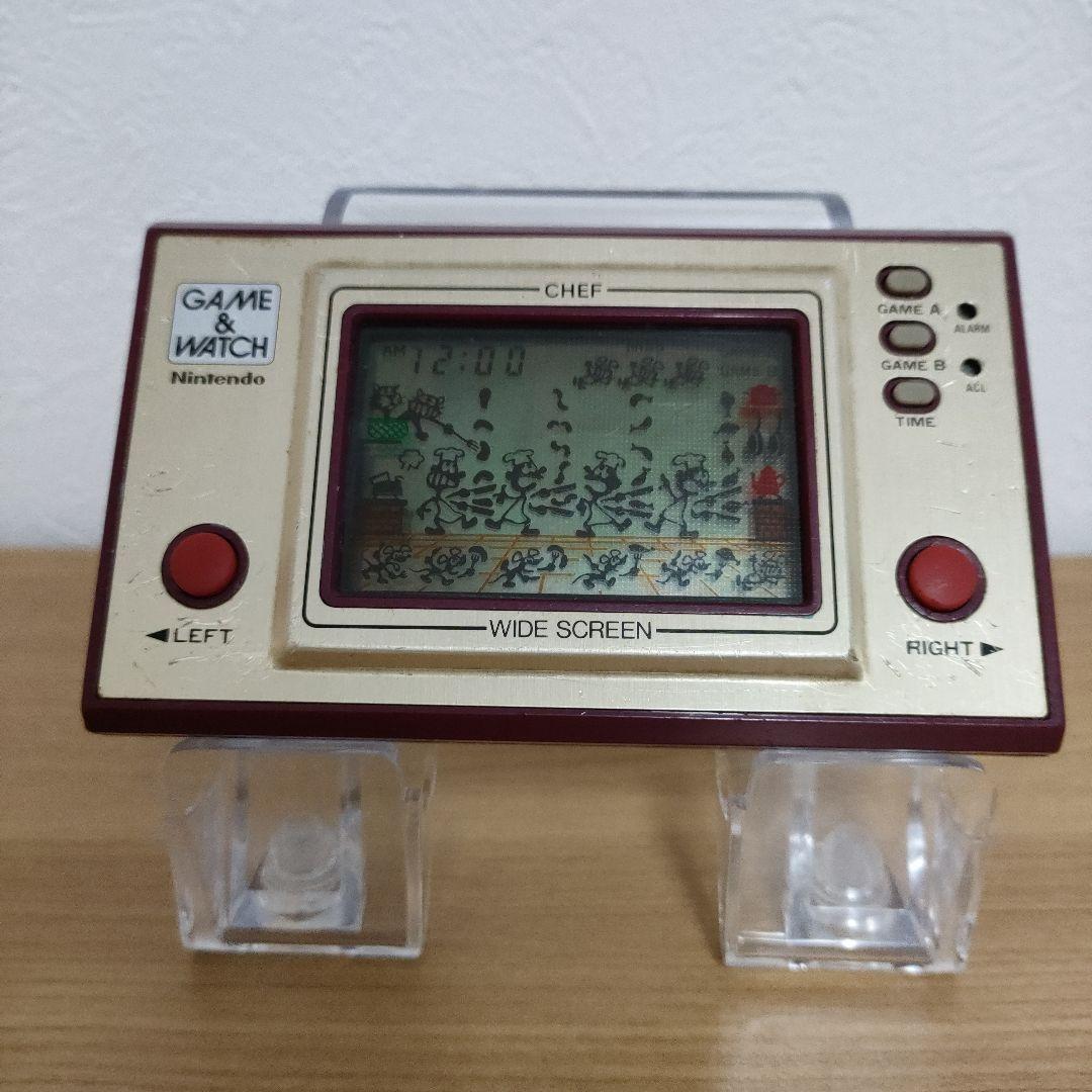 ゲーム＆ウォッチ　シェフ　任天堂　ニンテンドーNintendo　メンテナンス済み
