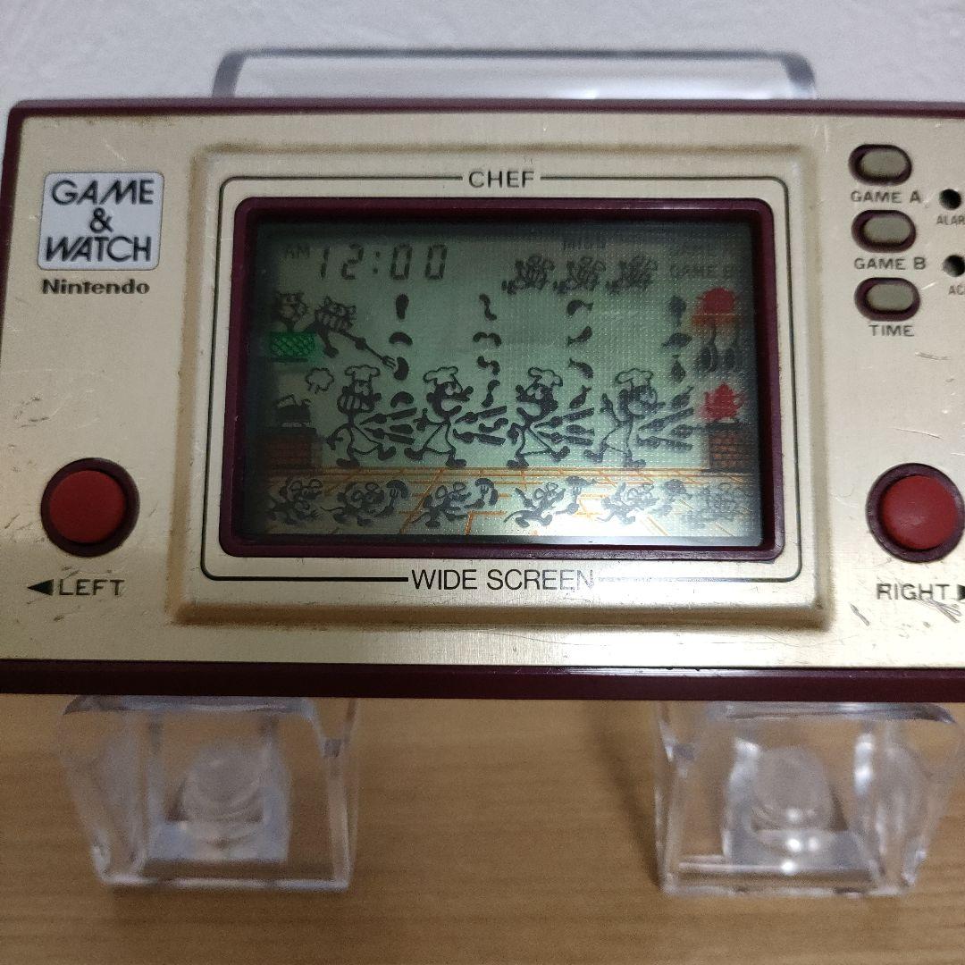 ゲーム＆ウォッチ　シェフ　任天堂　ニンテンドーNintendo　メンテナンス済み