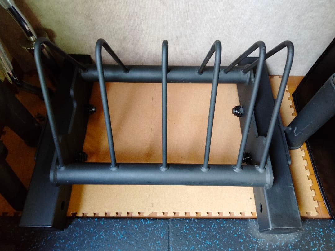 ウェイトプレートスタンド ブラック