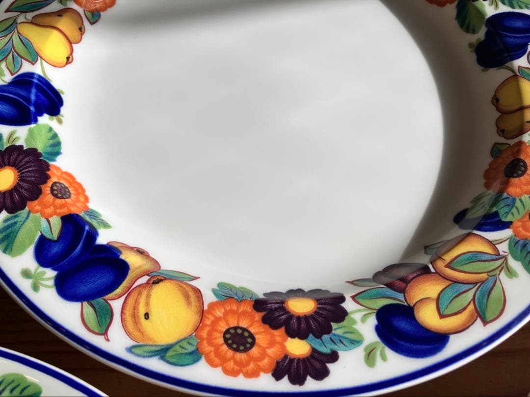 さなWayロイヤルコペンハーゲンゴールデンサマー21.5プレート×3＋1