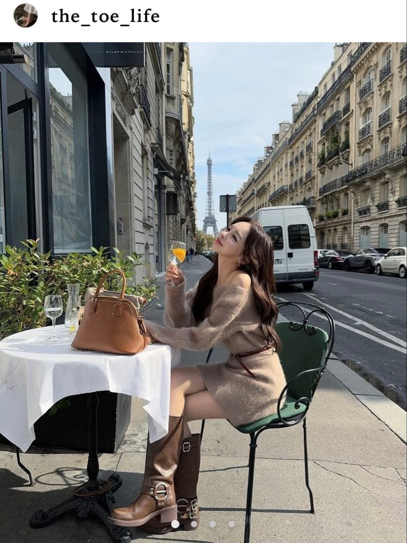 ワンピース THE TOE Richmond Angora Sweater