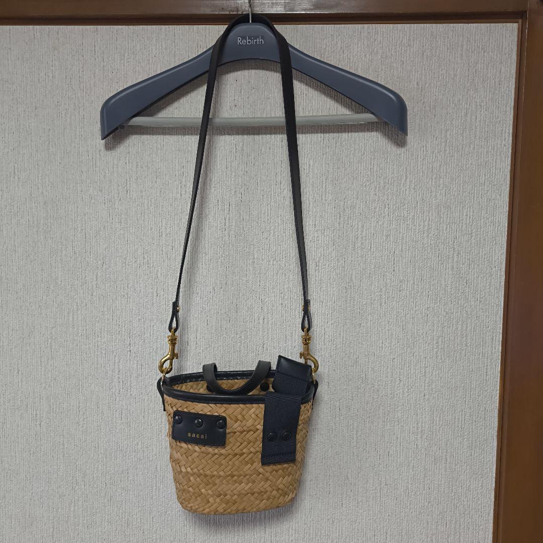 sacai ストロー ショルダーバッグ　Hybrid Marche Micro
