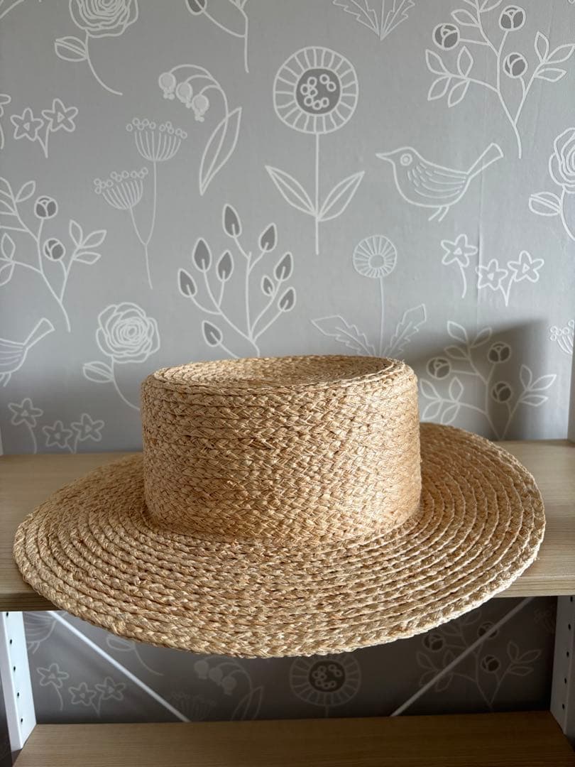 R&D.M.Co- ラフィアハット