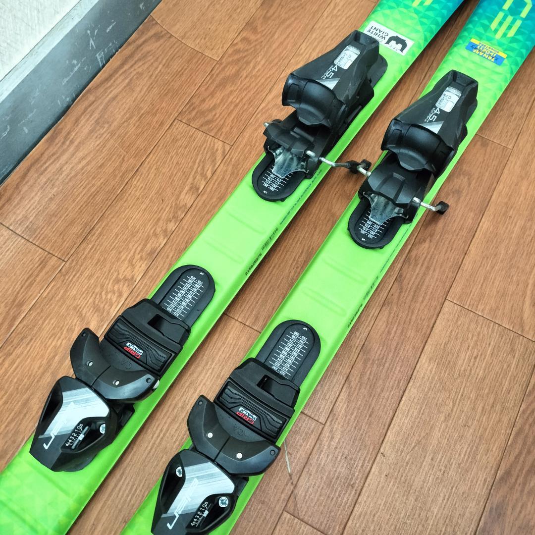 エラン ジュニア スキー板 JETT 130cm ポール付3点セット