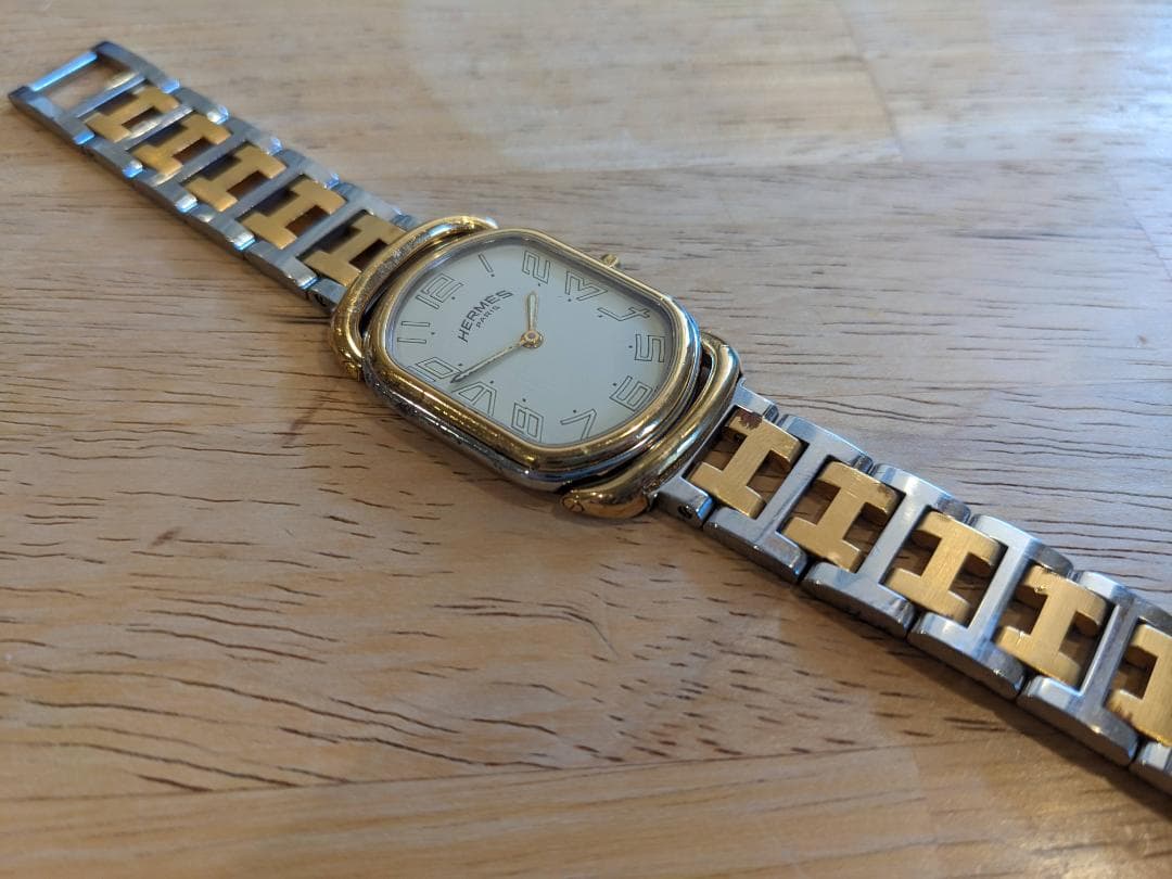 T*e様 [ジャンク] HERMES エルメス ラリー 腕時計