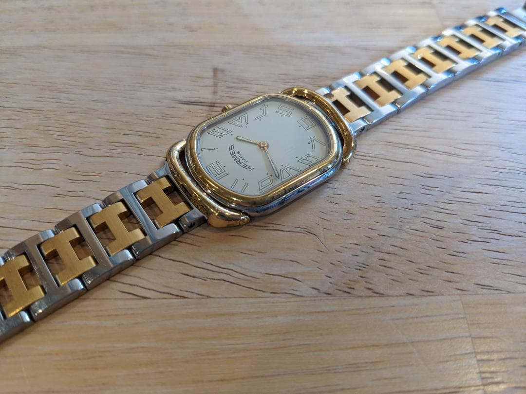 T*e様 [ジャンク] HERMES エルメス ラリー 腕時計