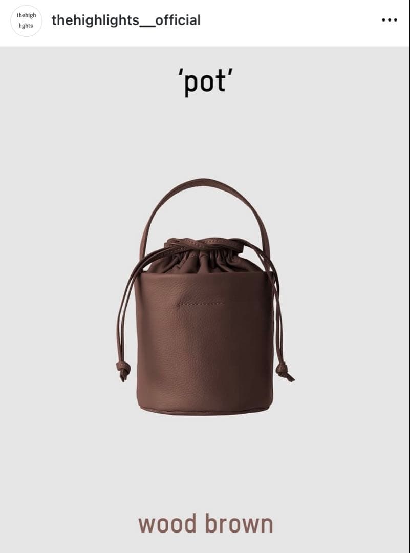 thehighlights pot ザハイライツplage iena バッグ