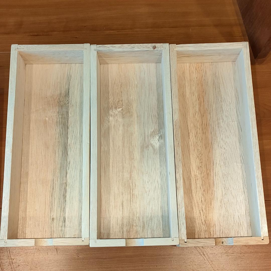 ラタン　机　スツール付き　 引出し７杯　書机