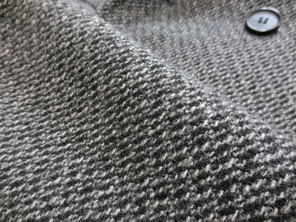 ALLSAINTS　オールセインツ　ツイード　チェスターコート　グレー　S