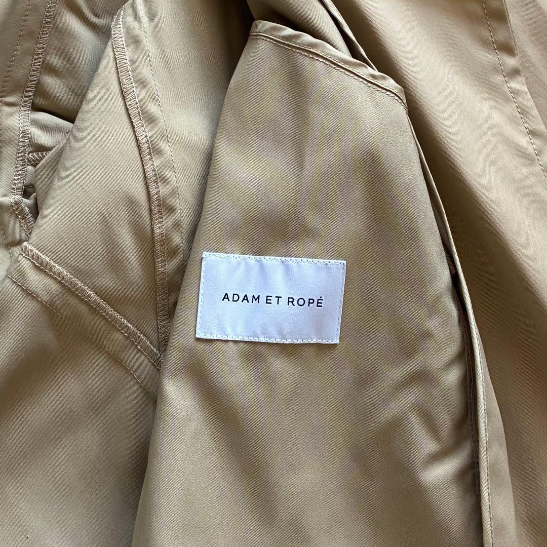美品 ADAM ET ROPE' フレアミドルトレンチコート アダムエロペ