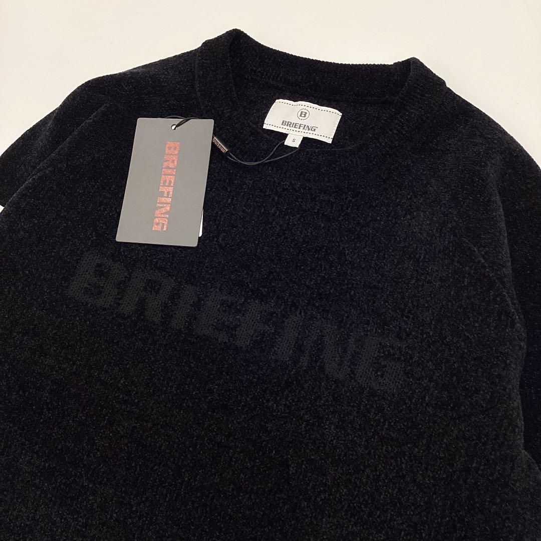 BRIEFING 新品　MOLE YARN LOGO CREWNECK KNIT