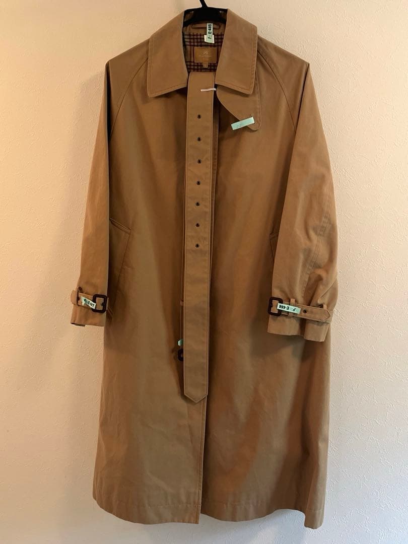 定価8.6万円 Nigel Cabourn マックコート レインコート ベージュ