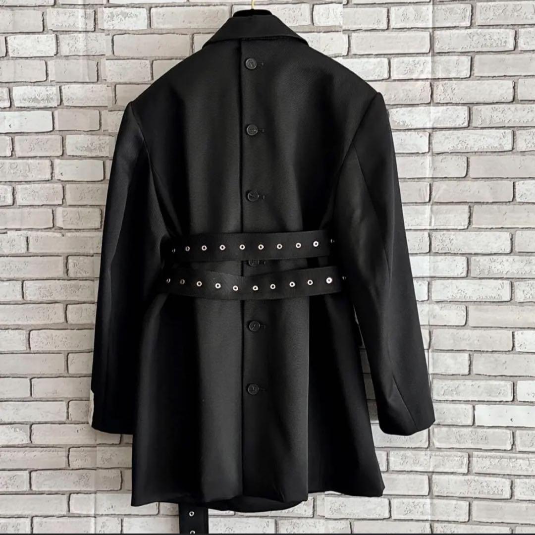 【訳あり】タグ付き未使用✨ rokh×  ベルテッドウールブレザー M