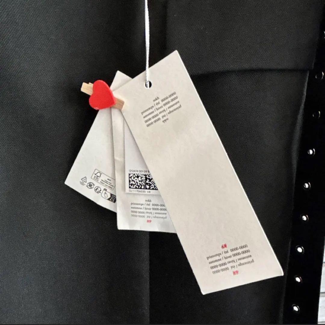 【訳あり】タグ付き未使用✨ rokh×  ベルテッドウールブレザー M