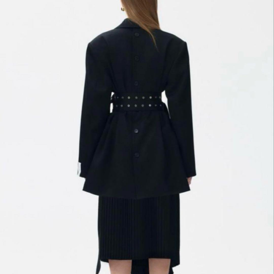 【訳あり】タグ付き未使用✨ rokh×  ベルテッドウールブレザー M