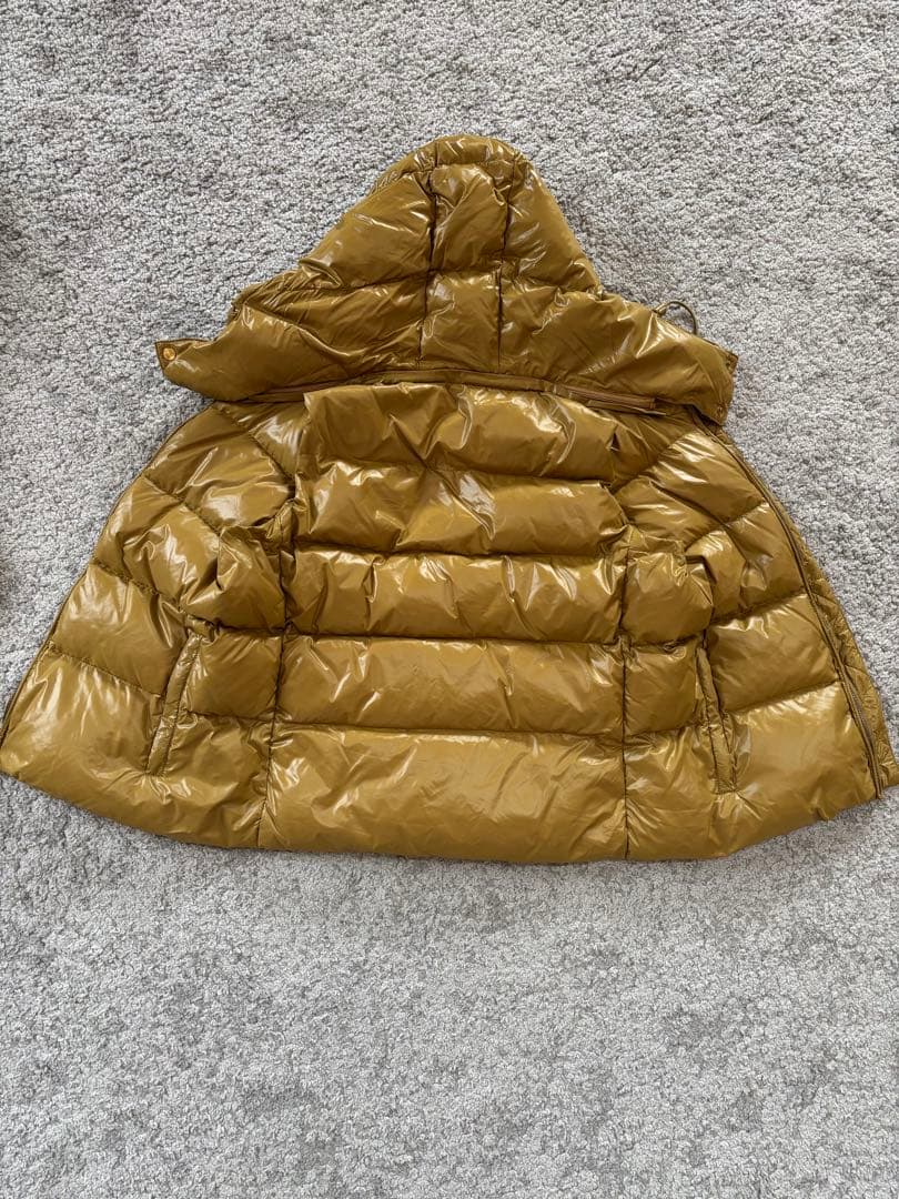 【Johnbull】ジョンブル フード付きダウンベストF マスタード