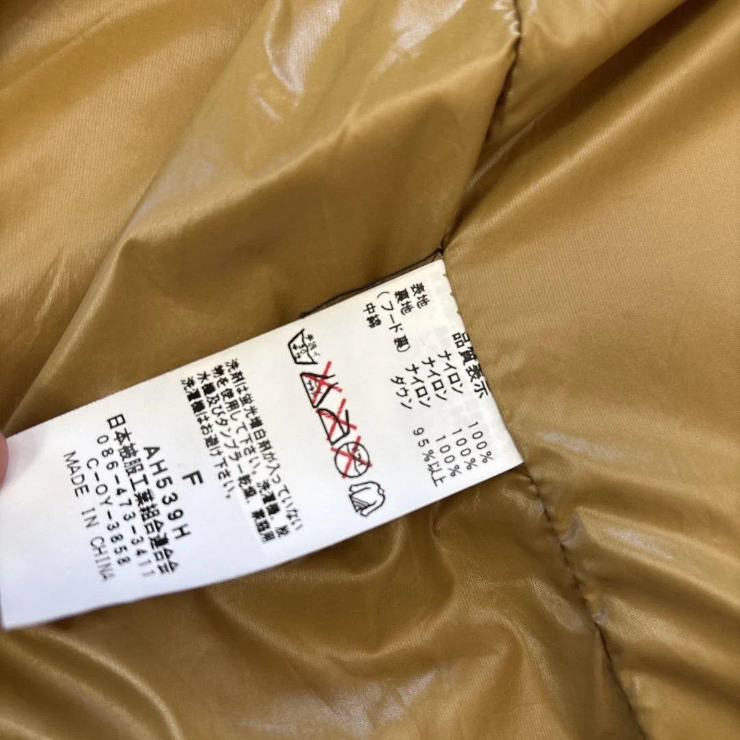 【Johnbull】ジョンブル フード付きダウンベストF マスタード