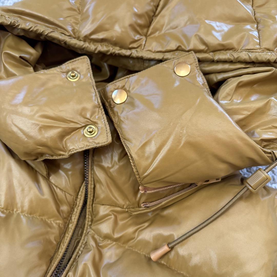 【Johnbull】ジョンブル フード付きダウンベストF マスタード