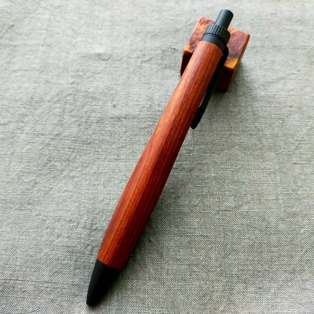 【かき】　デザートアイアンウッド　ボールペン　ブラック