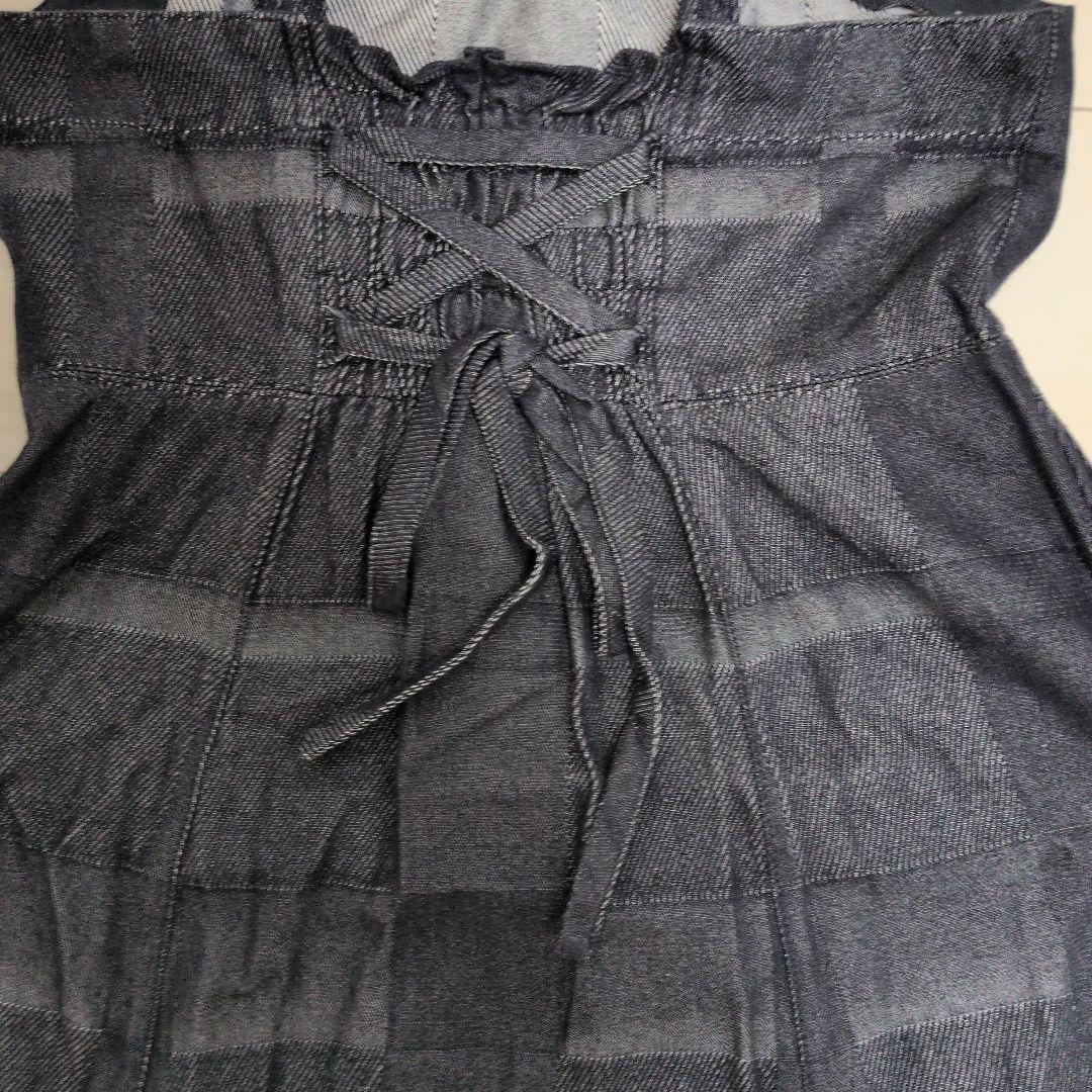 ブルーレーベルクレストブリッジ　デニムジャンパースカート36