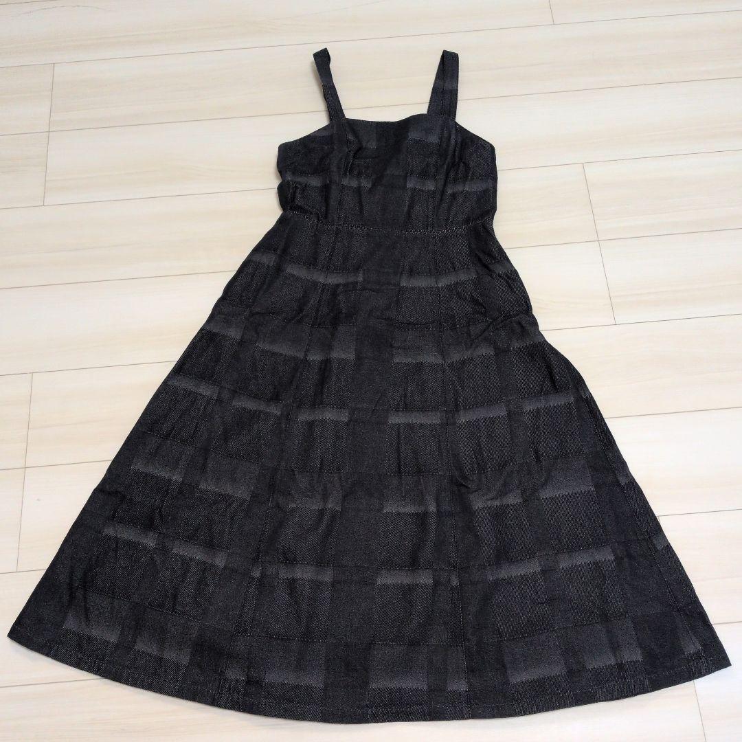 ブルーレーベルクレストブリッジ　デニムジャンパースカート36