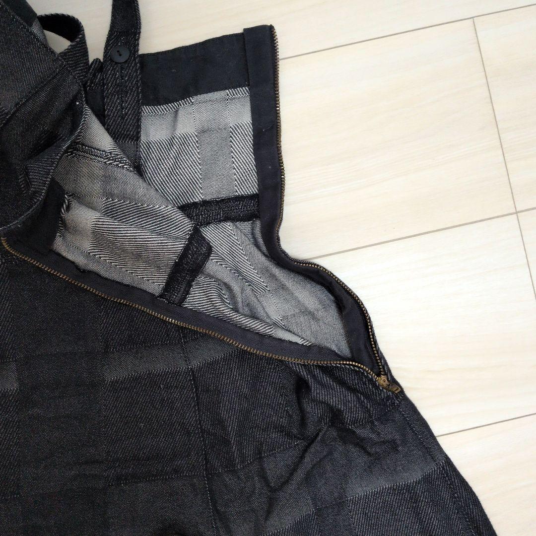 ブルーレーベルクレストブリッジ　デニムジャンパースカート36