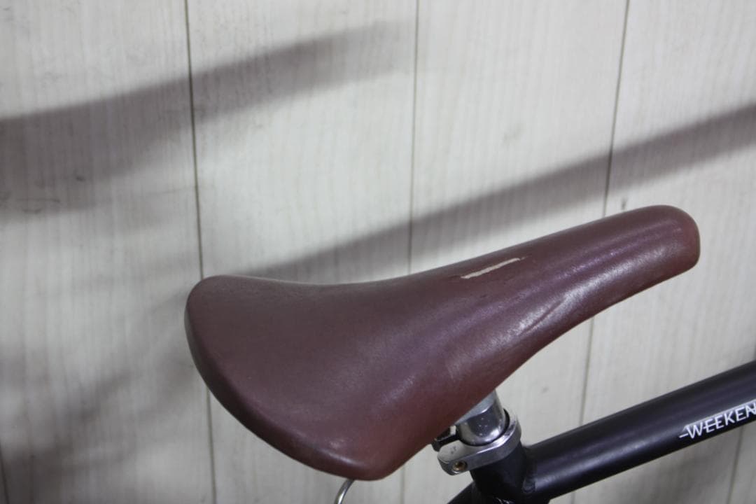 あさひ製WEEKEND アルミ 700C 7速 510mm BLACK系 クロス